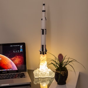 Apollo 11 Saturn V Raketenlampe