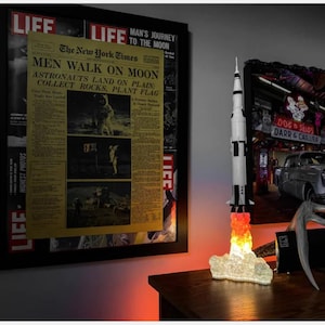 Lampa rakietowa Apollo 11 Saturn V zdjęcie 5