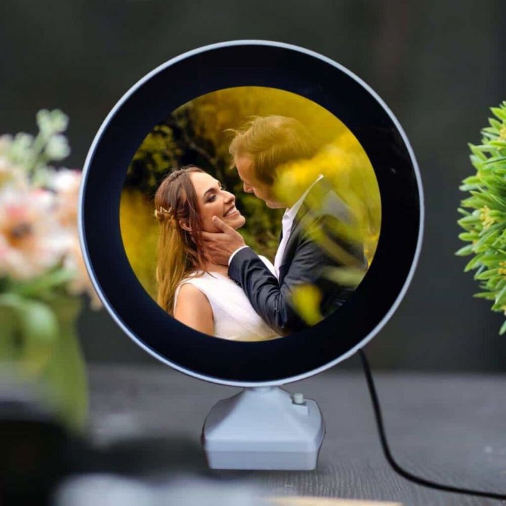 Personalized Magic Mirror Photo Frame Etsy