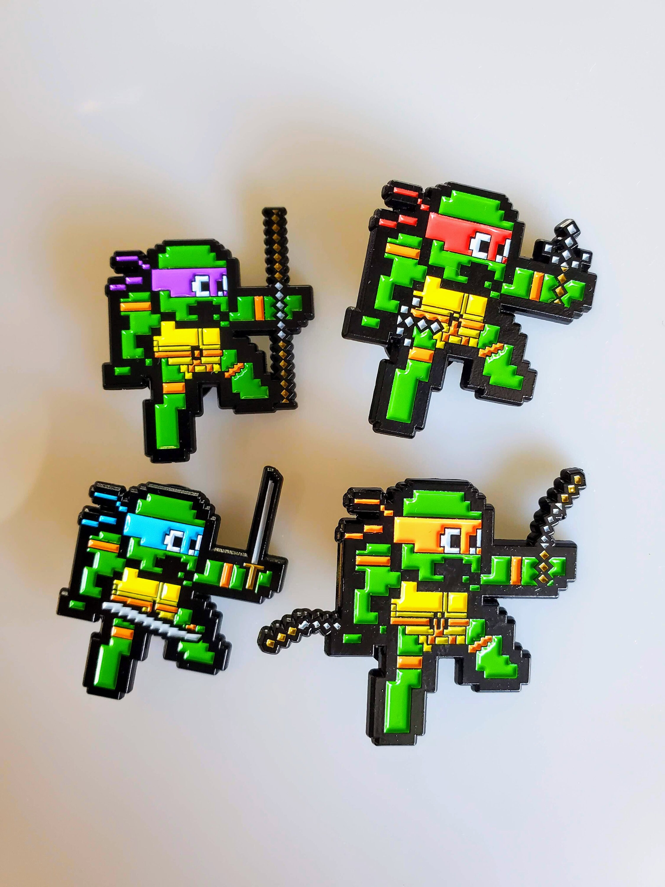 TMNT Enamel Pin Leonardo TMNT Pin for Jacket Custom Enamel | Etsy