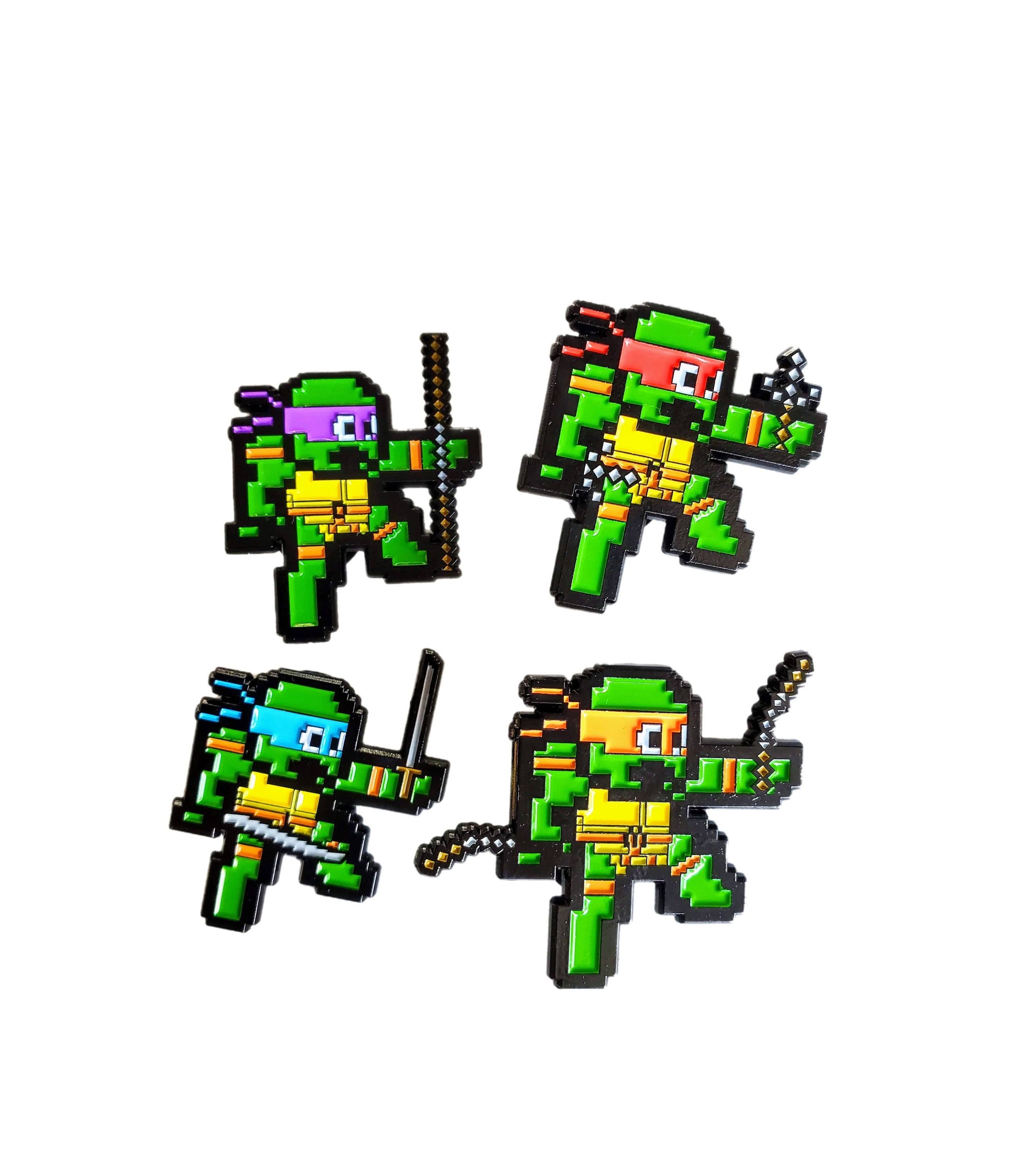 TMNT Enamel Pin TMNT Pin for Jacket Custom Enamel Pins - Etsy UK