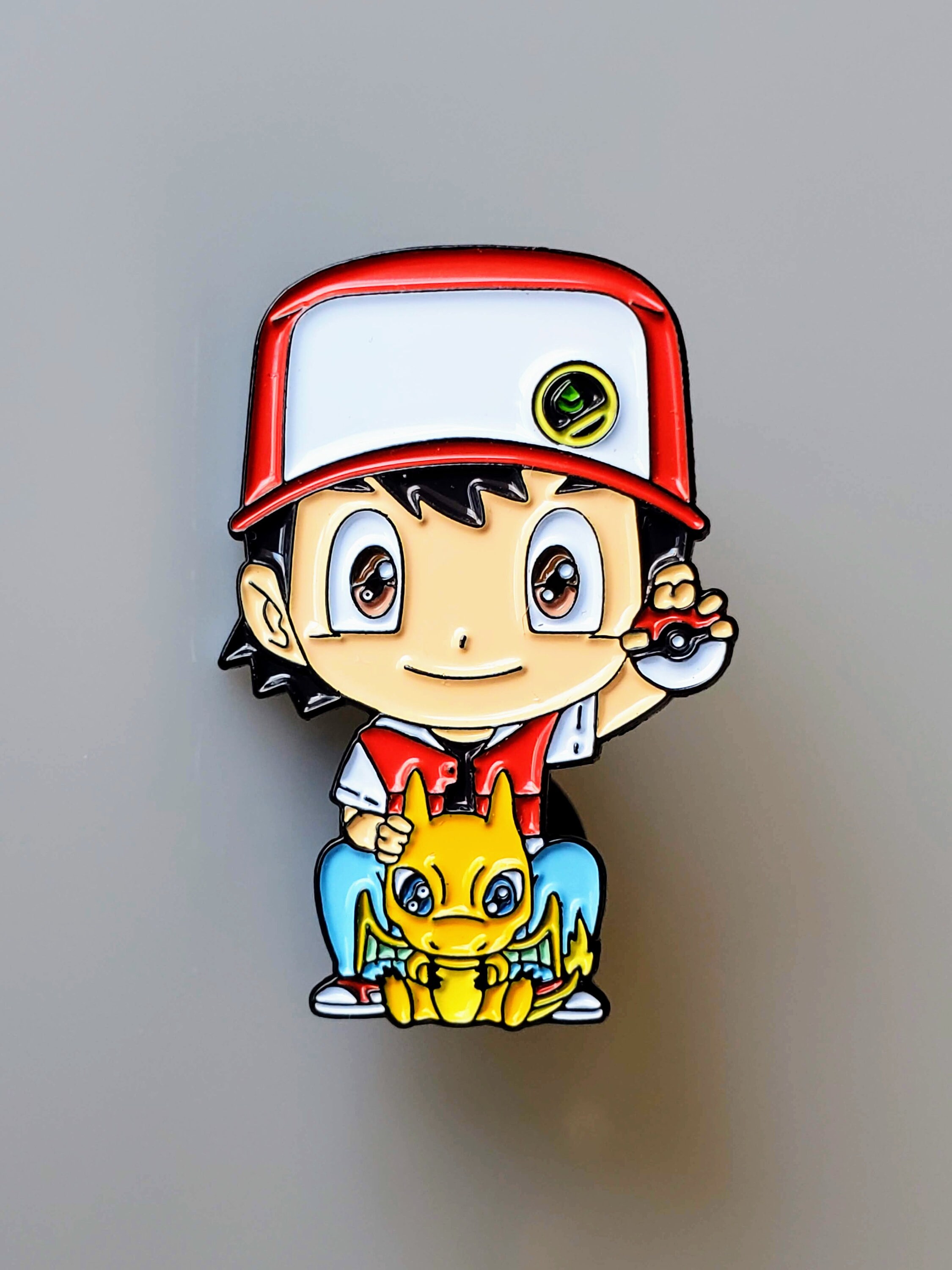 Red Trainer Pokemon Enamel Pin Pokemon Pin Anime Pins Funny | Etsy