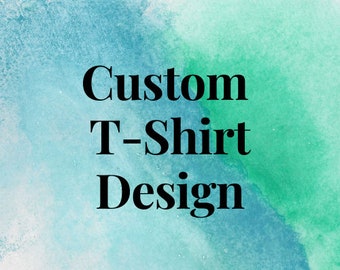 Camiseta personalizada, camiseta personalizada, camiseta, diseño hecho a mano