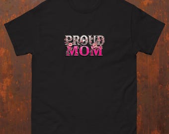 Proud Mom Floral T-Shirt