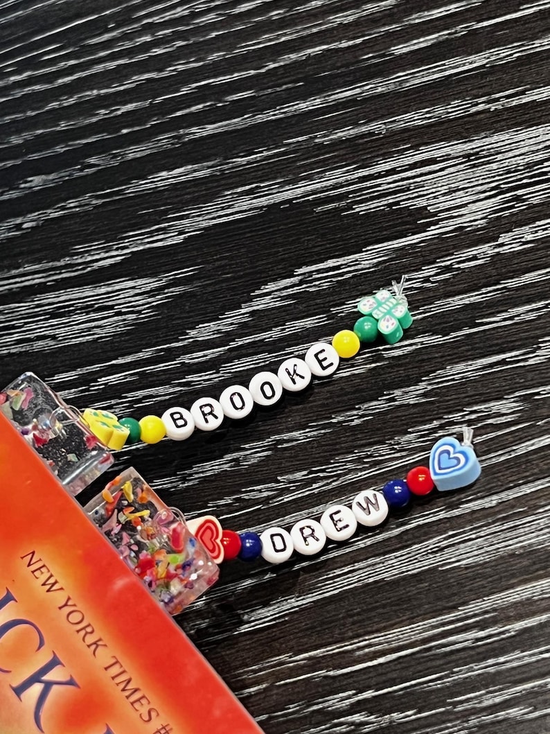 Custom Bookmark For Kids, Name Bookmark, Back To School Gift, Kids Stocking Stuffer, Personalized Bookmark For Girls, Bookworm Gift image 6