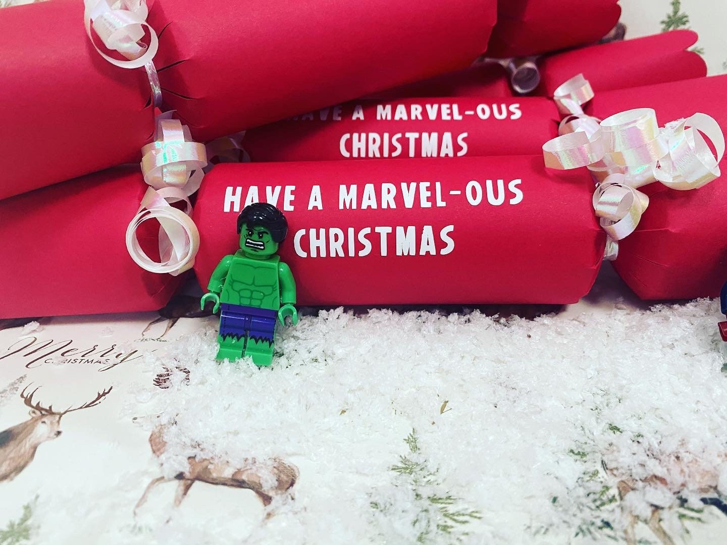 Marvel Mini Figure Cracker shaped Stocking Filler Avengers Etsy