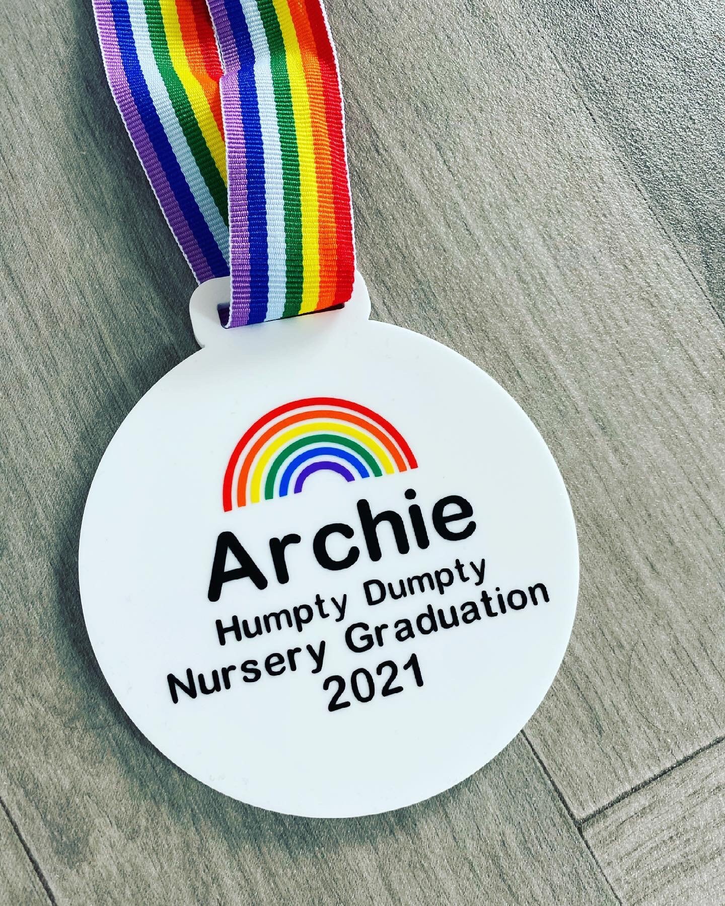 Nursery Graduation Gift Personalised with any nursery Etsy