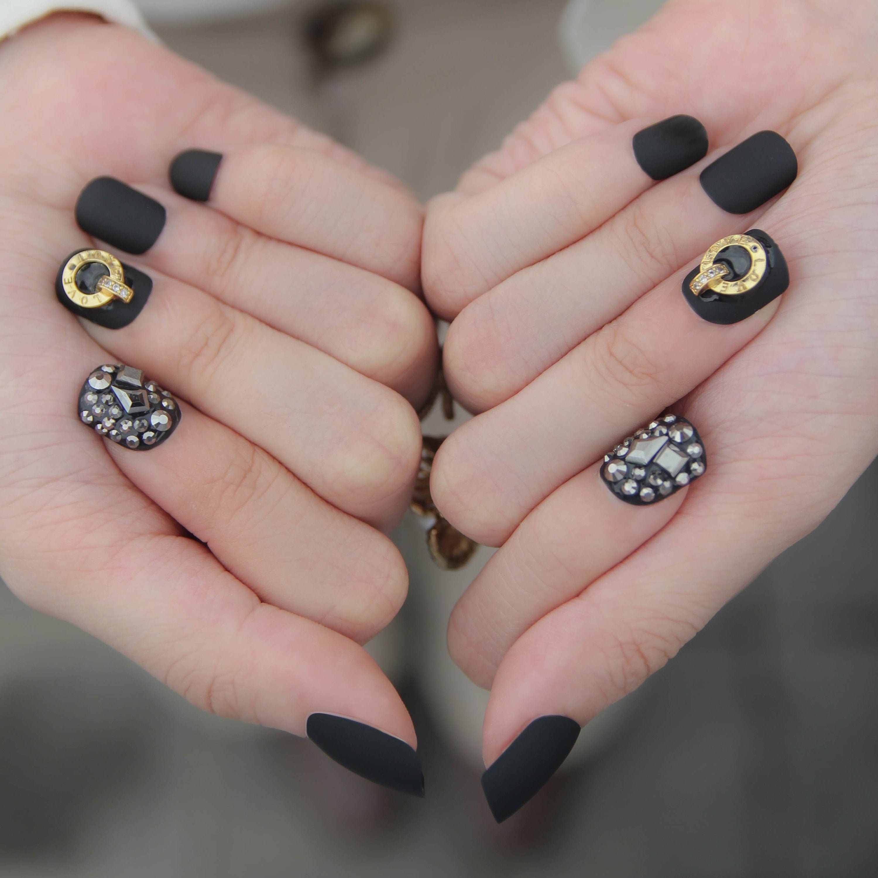Rock and Roll Nails - Etsy Rock and Roll Nails - Etsy