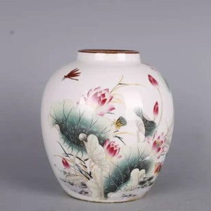 Chinese antique porcelain vase,Chinese Qing Dynasty Chinese art china Qianlong marked enchase famille rose vase hand painted ceramic bottle