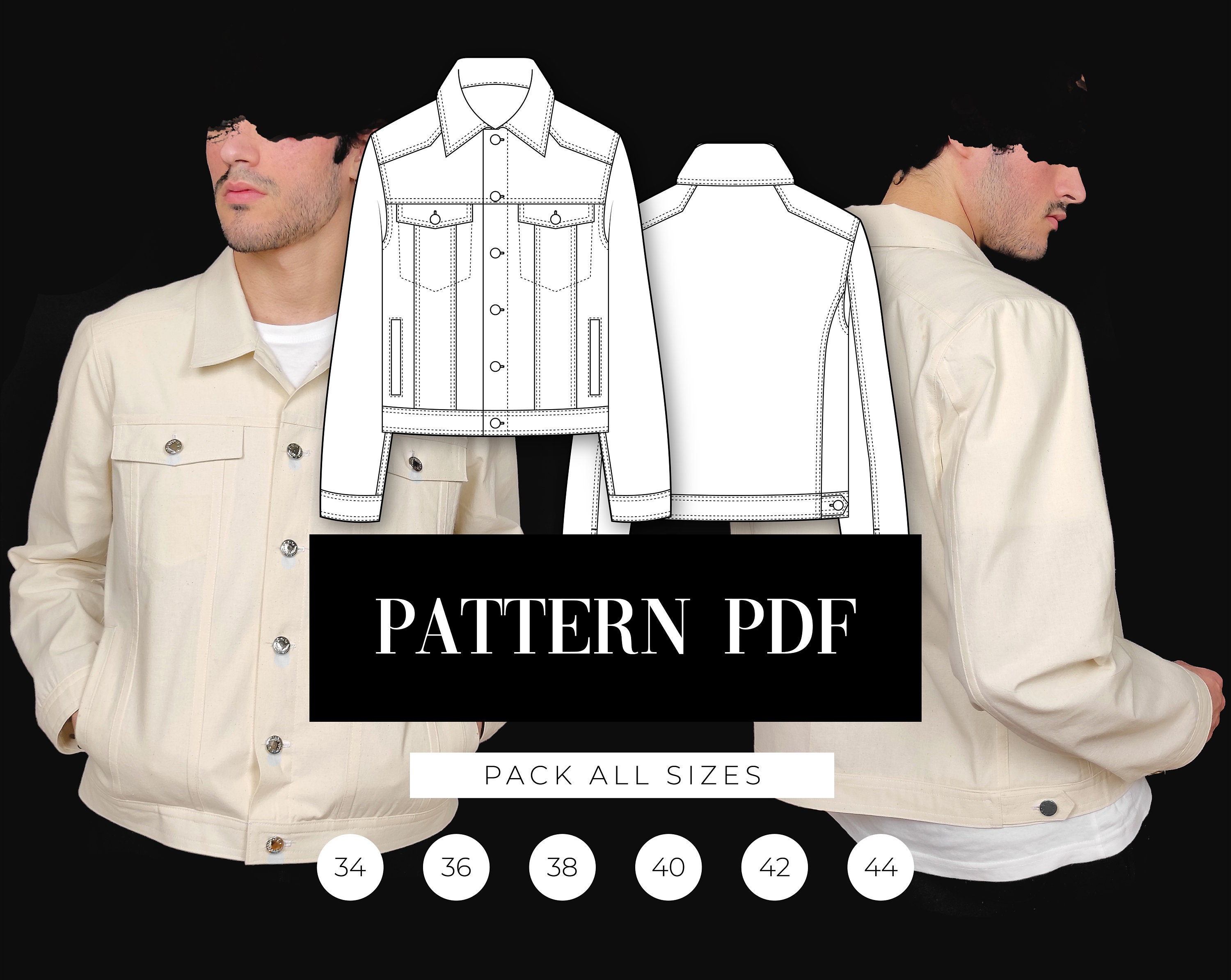 40+ Designs Denim Jacket Sewing Pattern Uk - BagusAlvita