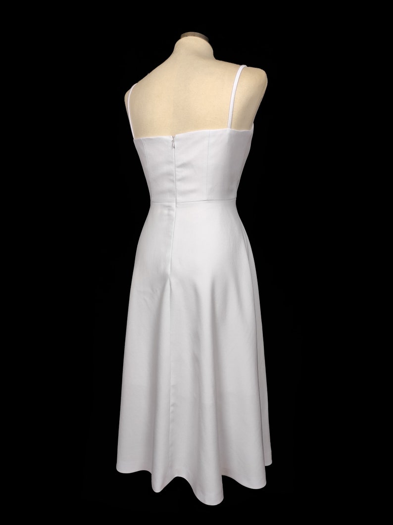 Aline Midi Dress Pattern Pleated Prom Dress PDF Pattern Etsy