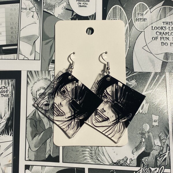 Hanji Zoe - Attacco sugli orecchini titani (Attack on Titan Earrings)