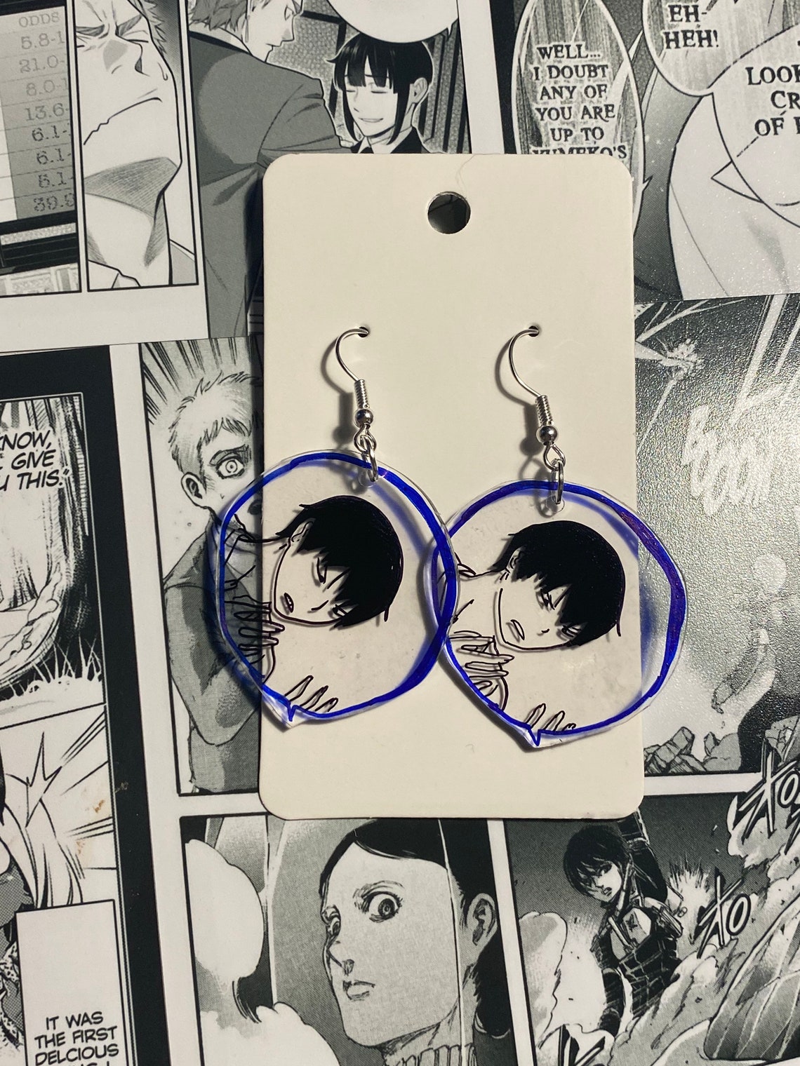 Haikyuu Earrings Kageyama Tobio Etsy