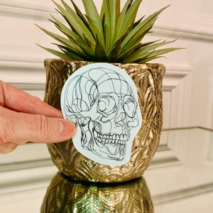 Skull Sticker