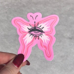 Butterfly Eye Sticker