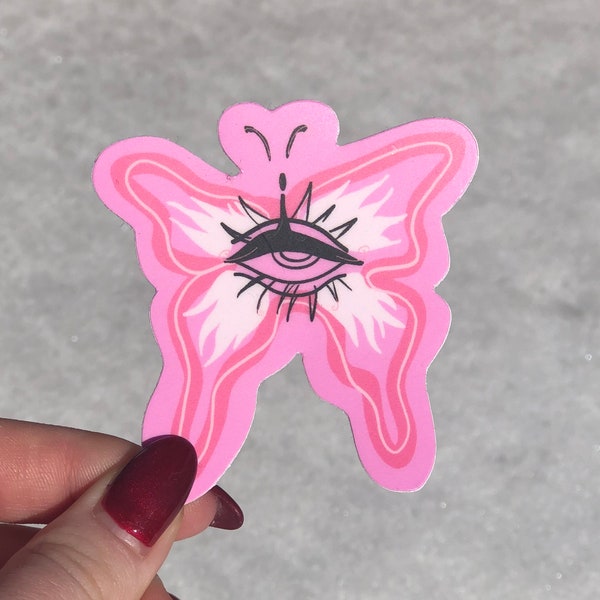 Eye Butterfly Stickers Etsy