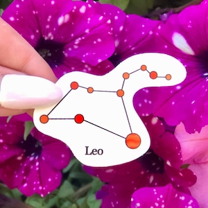 Dierenriem Sterrenbeeld Leeuw Sticker