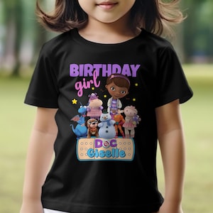Custom Doc McStuffins Family Birthday Shirts