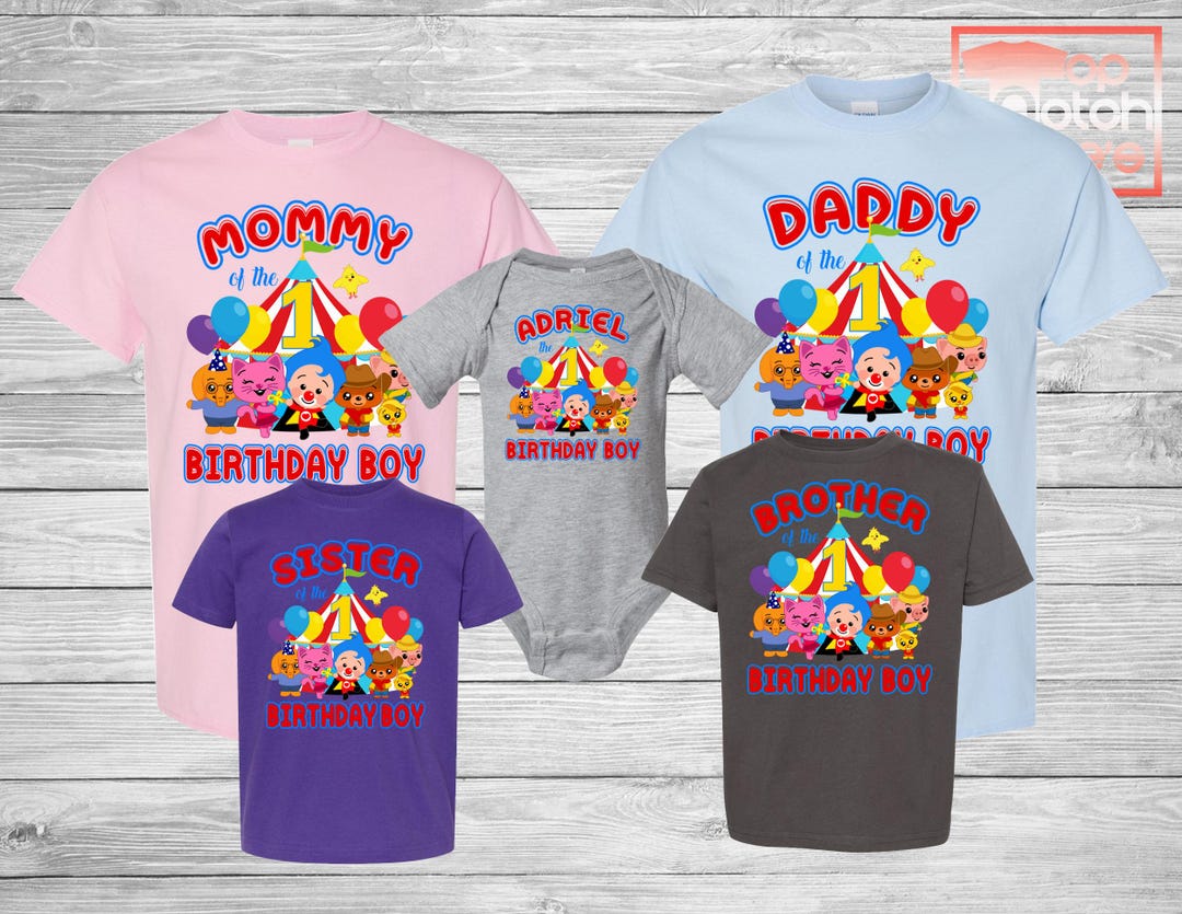 Ropa Camisetas CumpleaÃ±os AÃ±o De Plim Playeras Estampadas Para