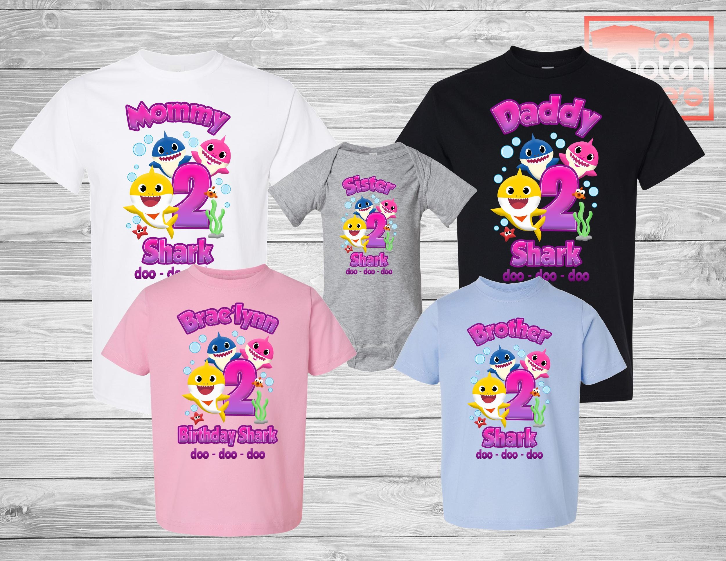 Brother Shark Doo Doo Shirt For Matching Family Pajamas Brother Shark Doo Doo Shirt For Matching Family Pajamas