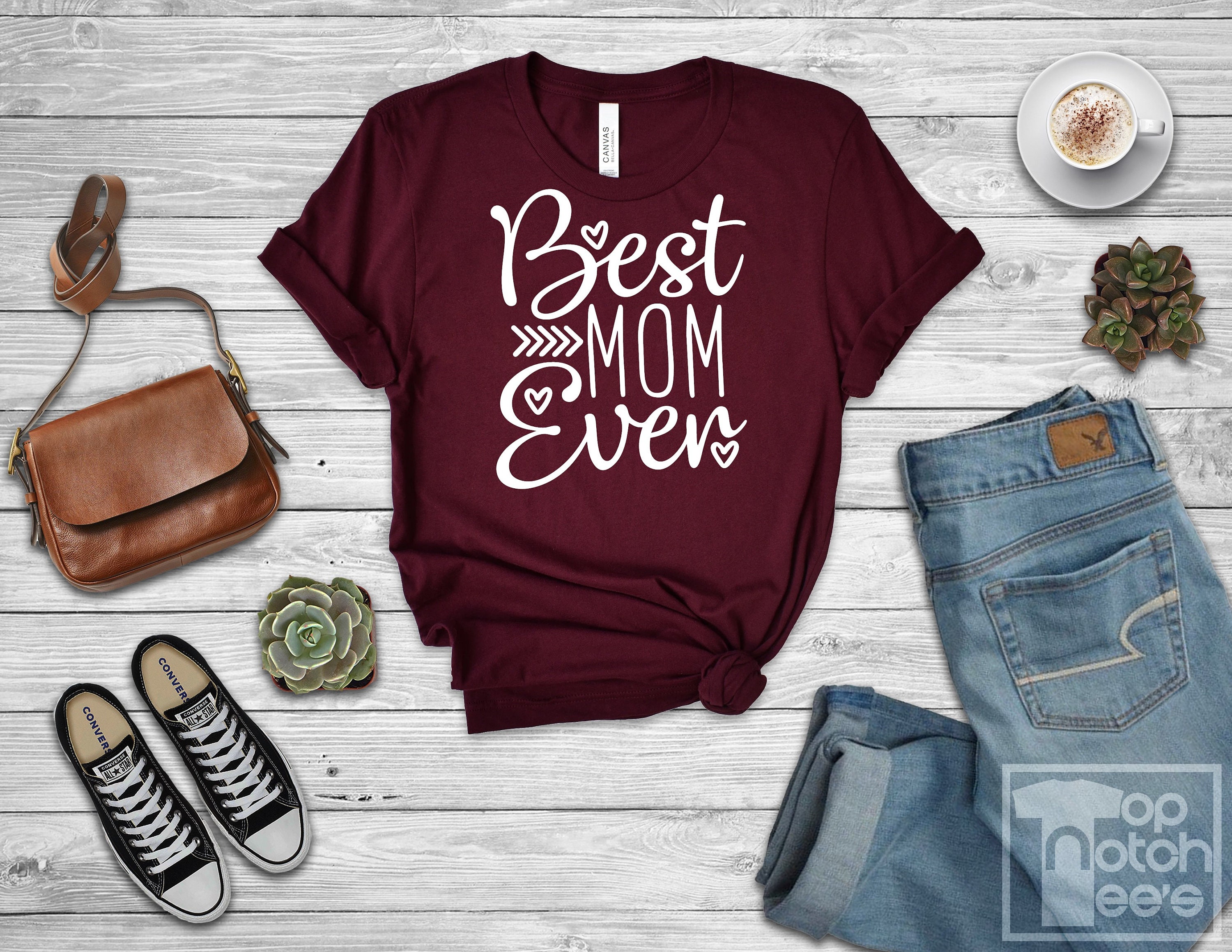 Mothers Day T-shirt Gift Idea - Mom Shirt - Best Mom Ever - Cotton Shirt -  Bella+canvas - Etsy, image size:3000x2318
