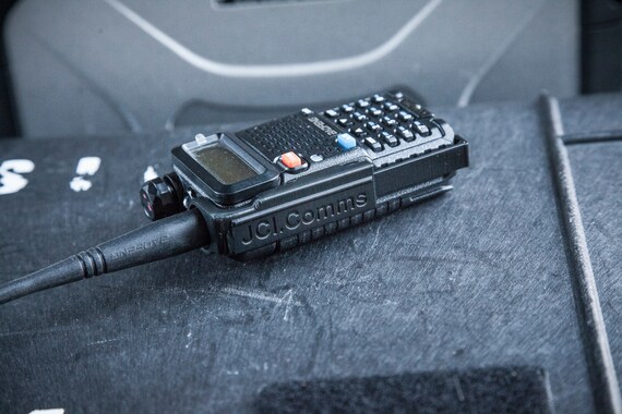 Baofeng Uv5r Ptt Cover Standard Battery Version By Jci Comms Etsy