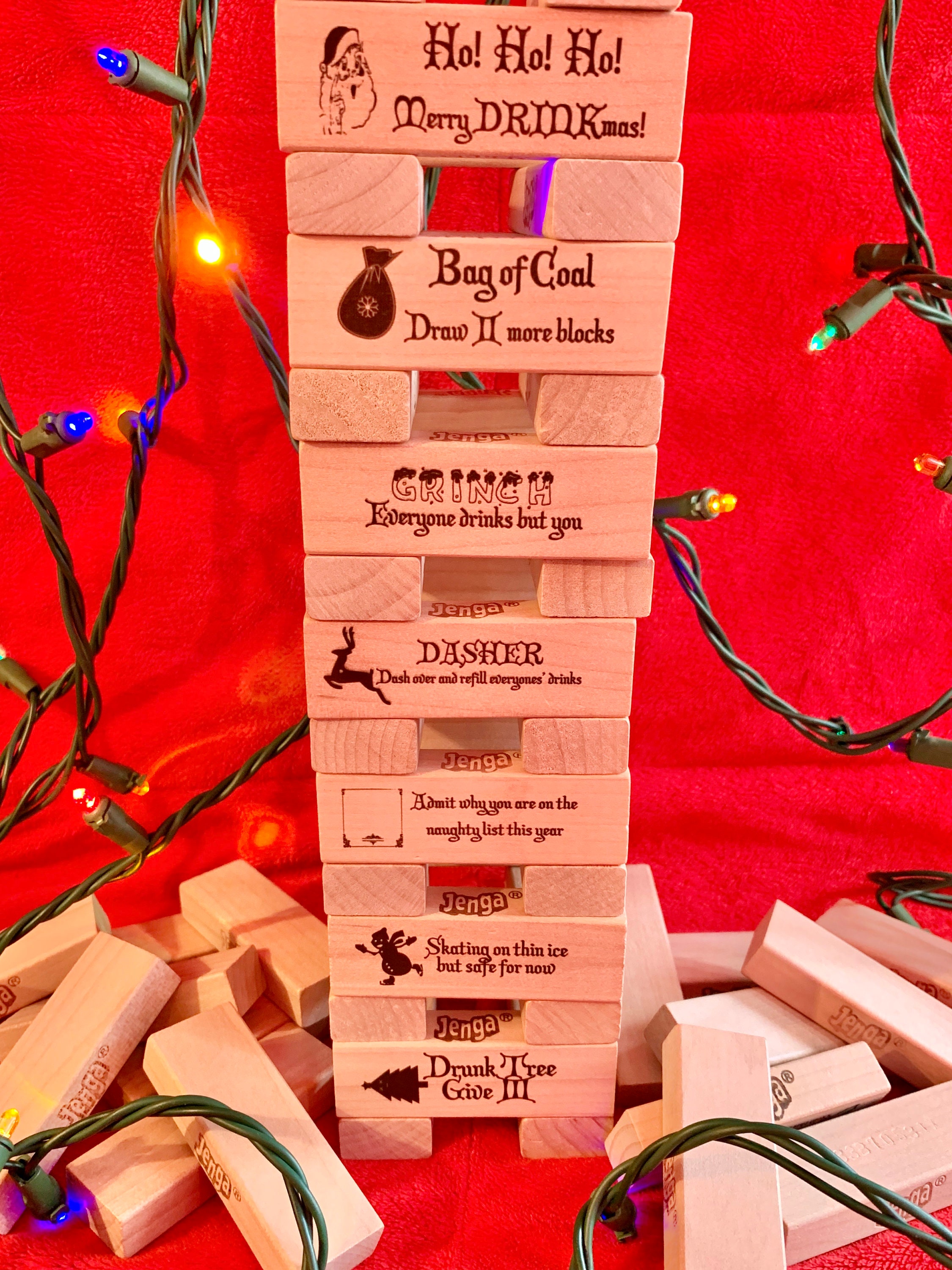 Christmas Drinking Game // Christmas Party Game // Special - Etsy