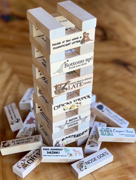 Drunk Jenga: The Jenga Drinking Game You Need to Play at Your Next Party