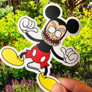 Mickey Rick Sticker
