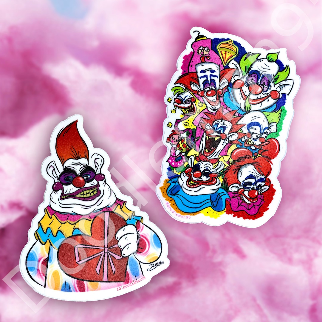 Killer Klowns Sticker Etsy