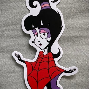 Adesivo inspirado em Lydia Deetz
