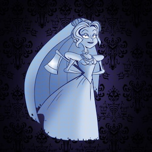Constance Hatchaway Haunted Mansion Bride Digital Download
