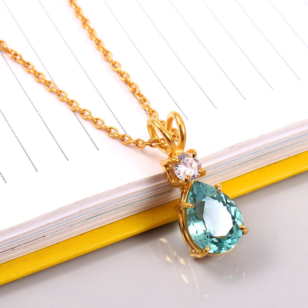 PENDENTIF DE BIJOUX en fil de cuivre fait à la main, pierre précieuse... EUR 14,60 - FR