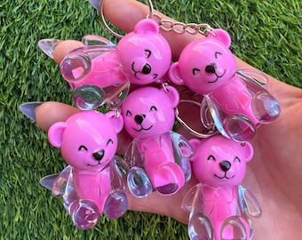 Mama & Daddy Bear Keychain Lipgloss