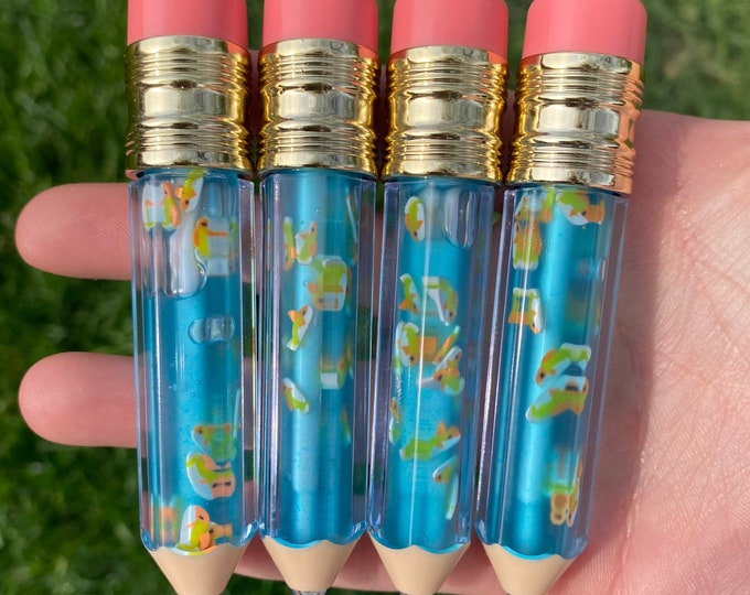 ABC Pencil Lip Gloss Etsy