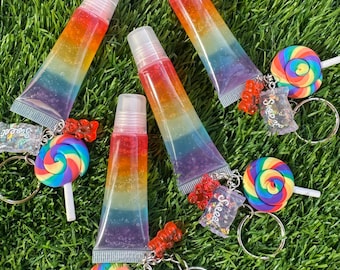 Color Bomb Keychain Lipgloss