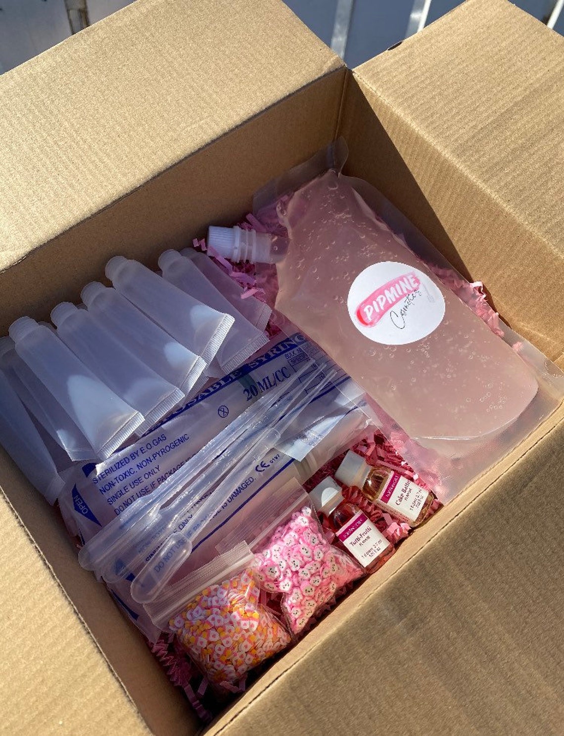 Customizable Lip Gloss Starter Kit Etsy