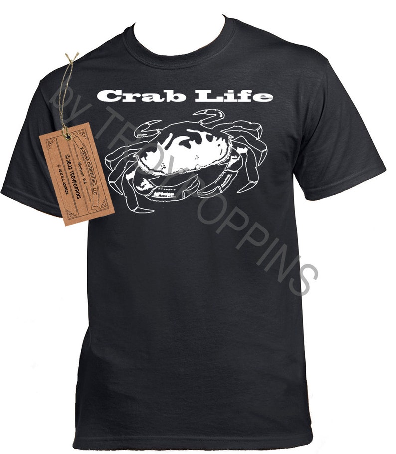 Crab Life Dungeness Crabbing Fishing Deckhand Crew Charter Etsy