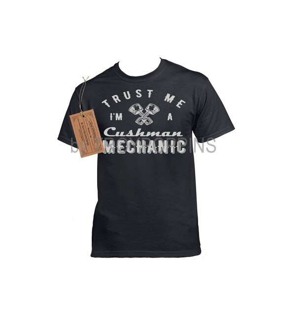 Cushman Mechanic T-Shirt, Vintage Truckster Haulster, Silk Screened Graphic