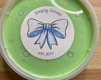 Lime butter slime