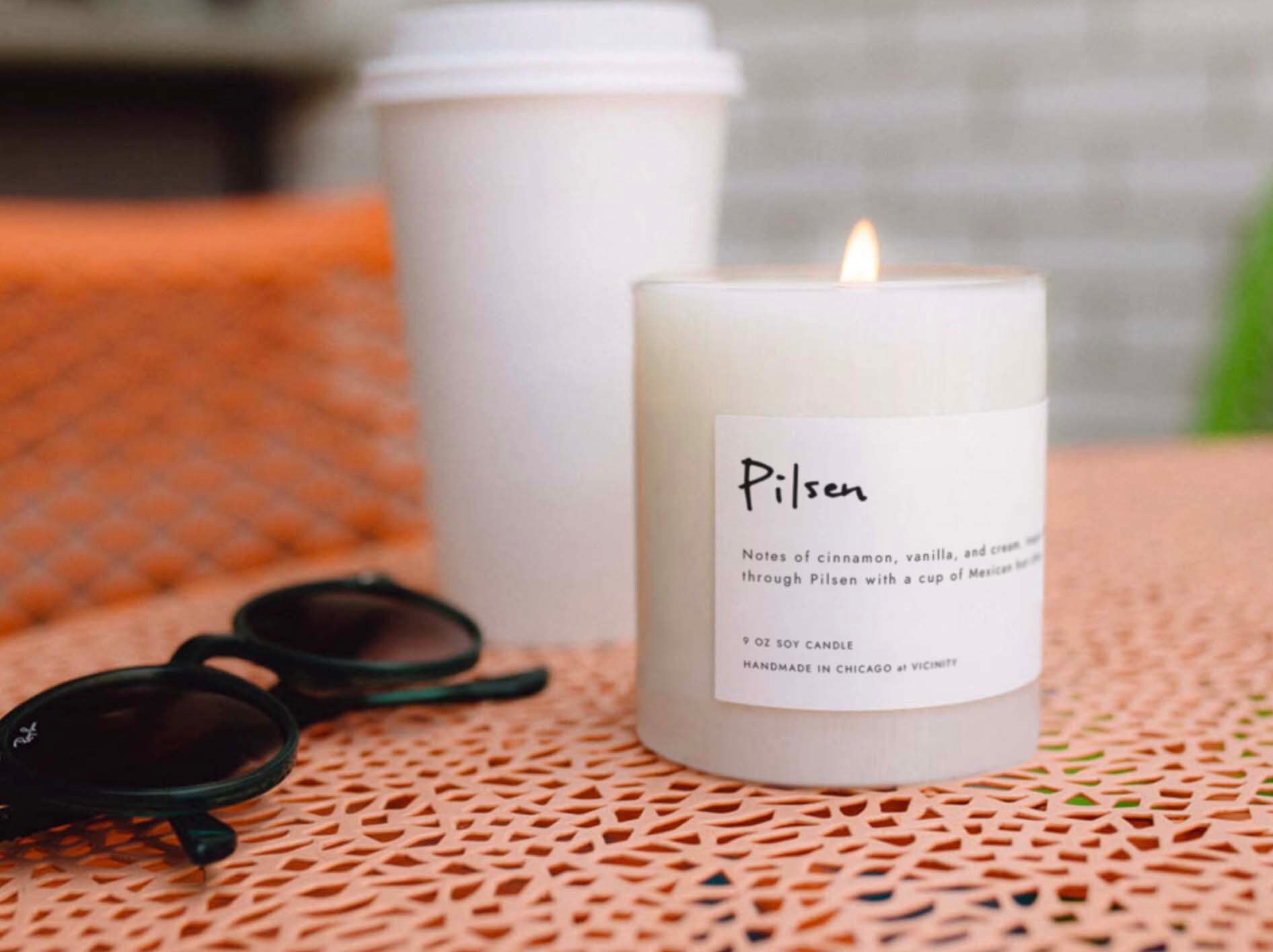 Chicago Neighborhood Candle Pilsen Etsy