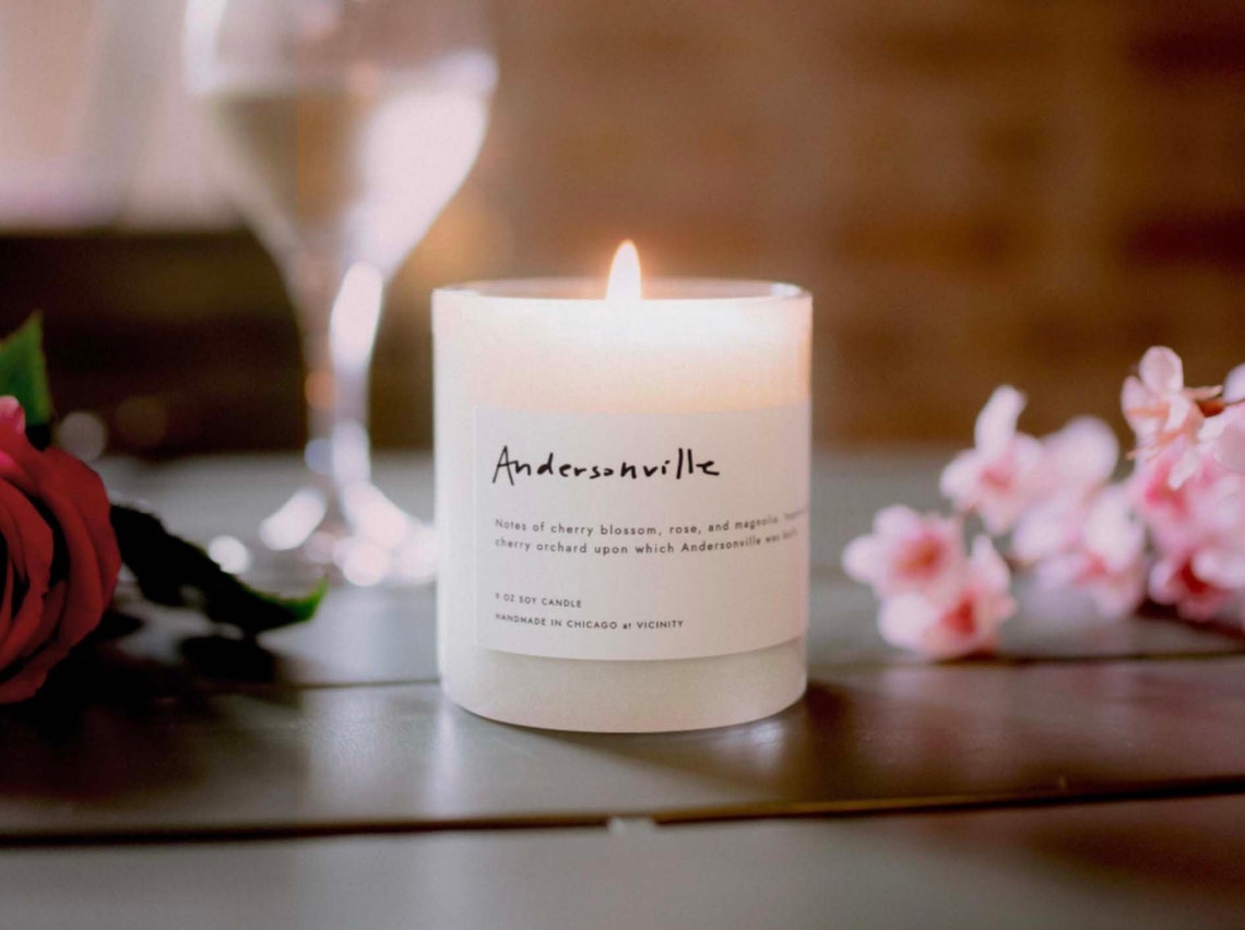 Chicago Neighborhood Candle Andersonville Etsy