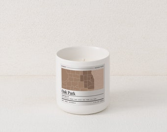 Oak Park - Chicago Metro Candle