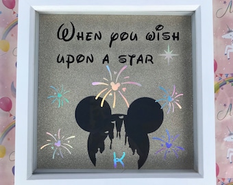 Personalised castle quote frame