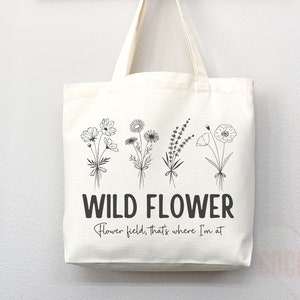 Rm Wild flower KPop Tote Bag Kpop Merch Kpop tote Kpop bag Life goes on tote Bangtan Army Jimin Jungkook J-hope Suga Bangtan Merch Bts Merch