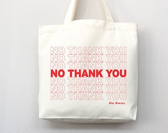 Eco friendly bag, Thank you tote, reusable bag, thank you bag, Grocery bag,grocery tote,have a nice day bag,aesthetic tote bag,everyday bag