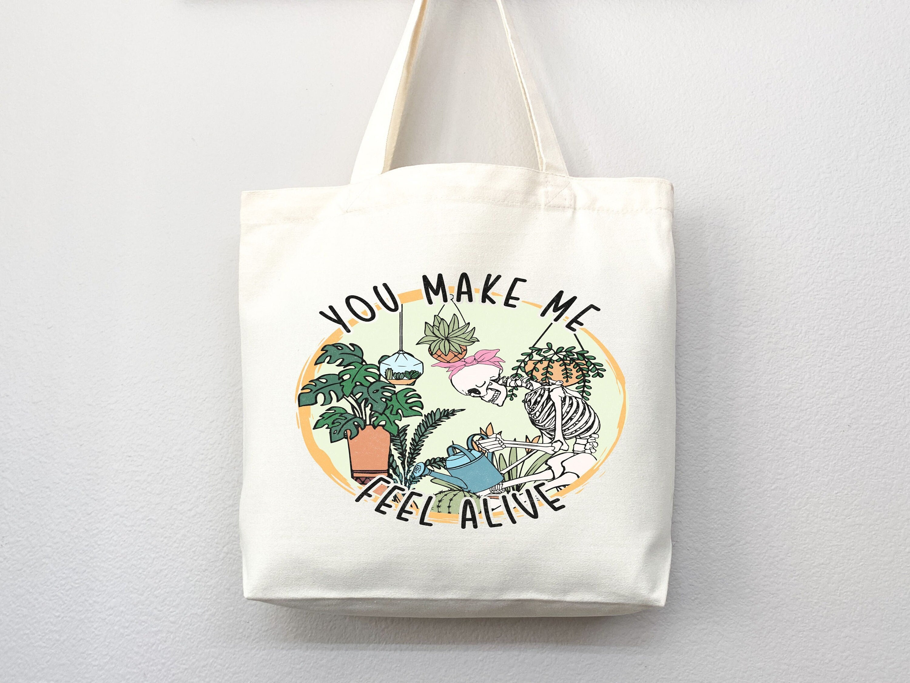 Small Flower Tote Bags — Grateful Gardeners