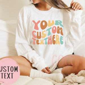 Custom Long Sleeve Shirt: Personalized Cotton Tee