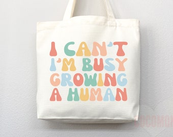 Personalized Mom Tote Bag | Funny Mom Canvas Tote Bag