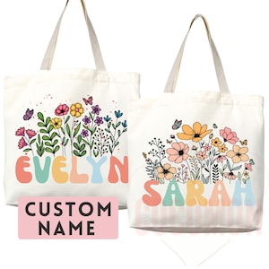 Sac fourre-tout personnalisé avec nom Sac fourre-tout personnalisé avec nom